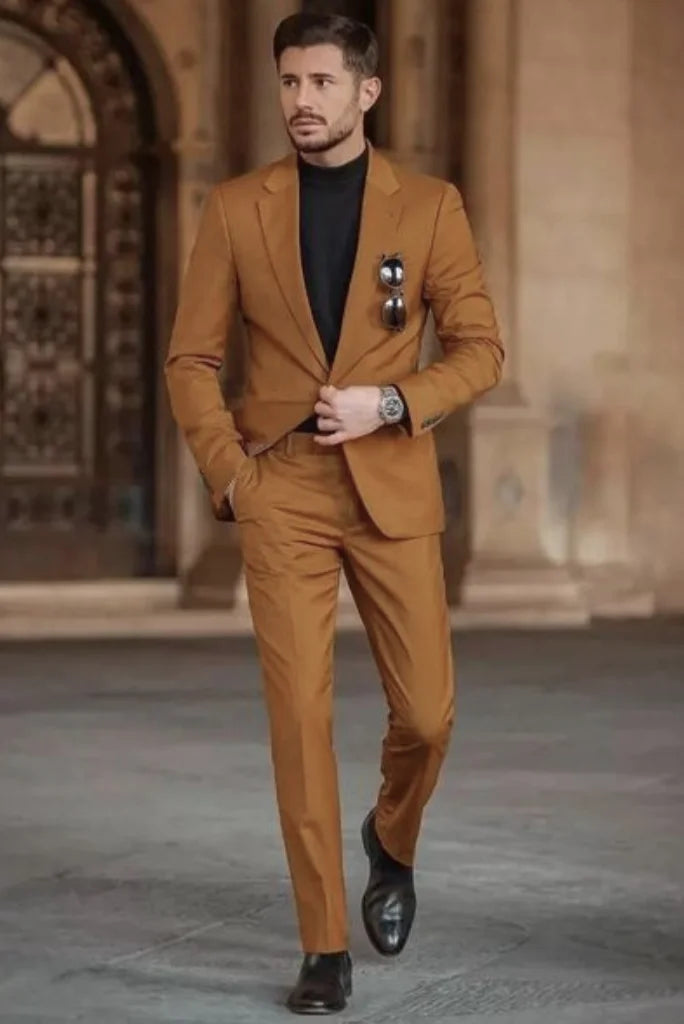 Men's Yellow Suit