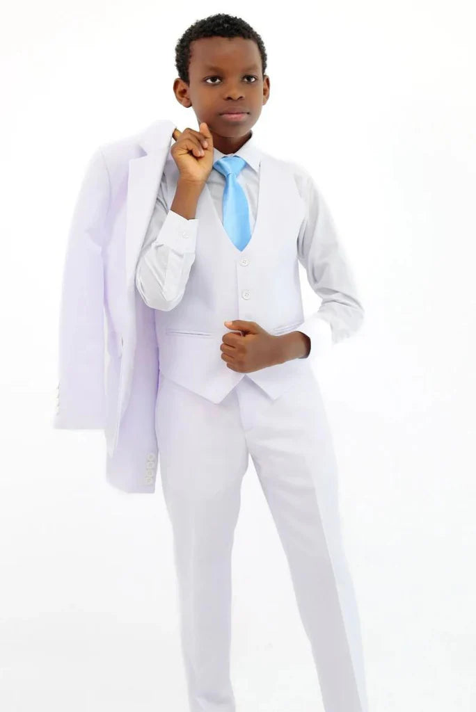 Boy white suit for events