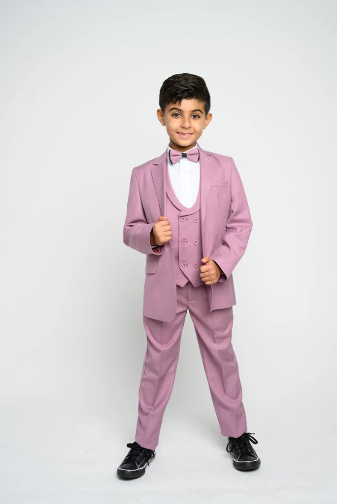 Pink suit for boys