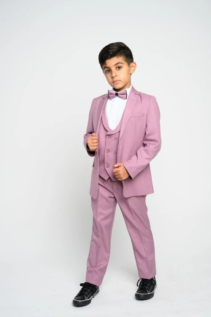 Three piece suit pink