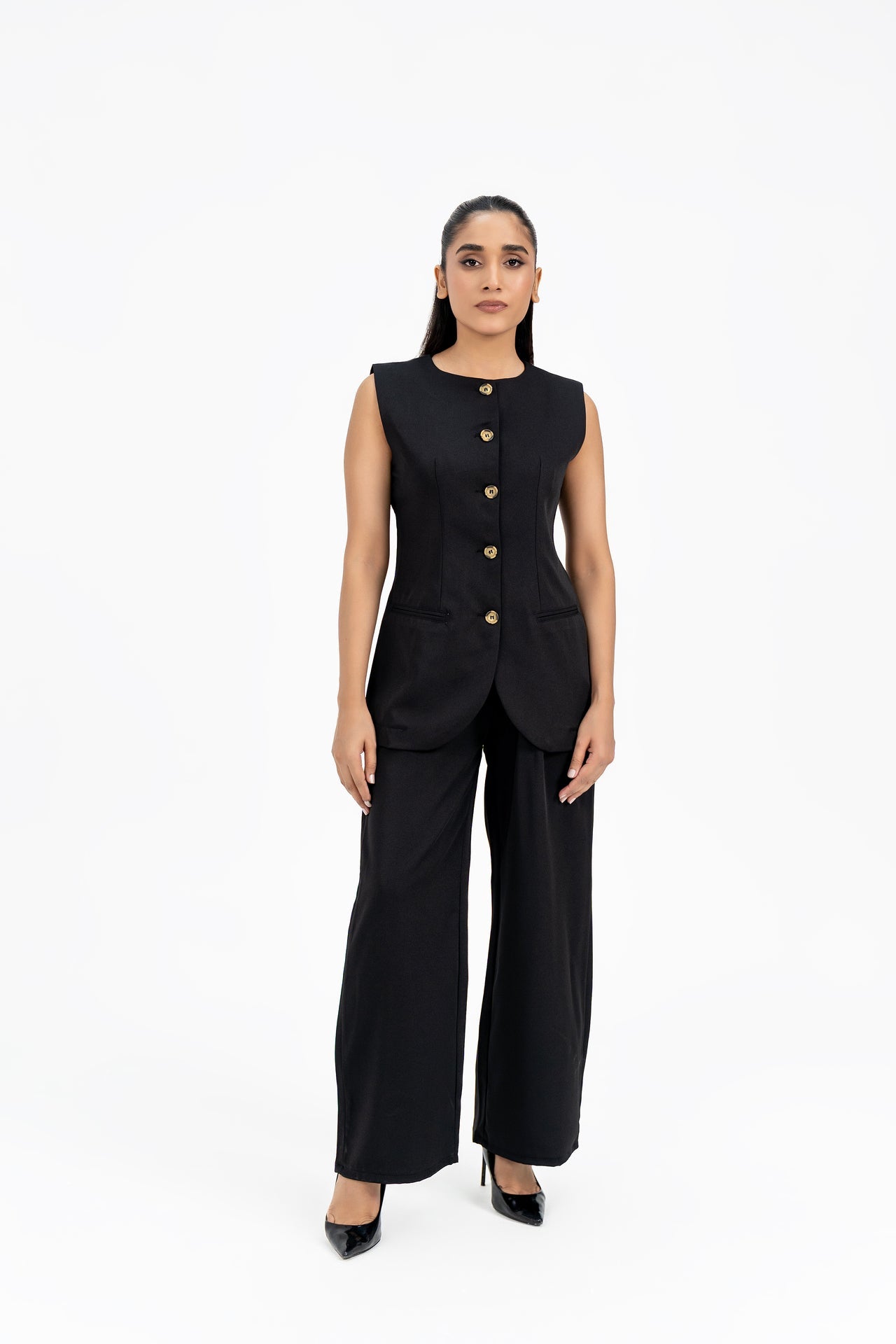 Women Waistcoat (Black)
