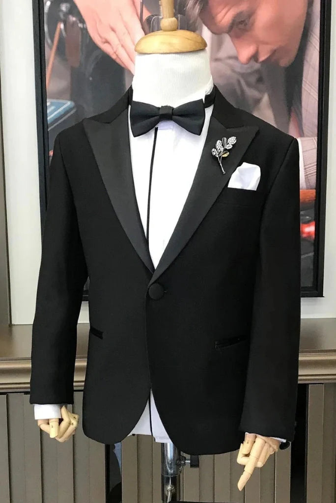 KidsBlackBlazer-front