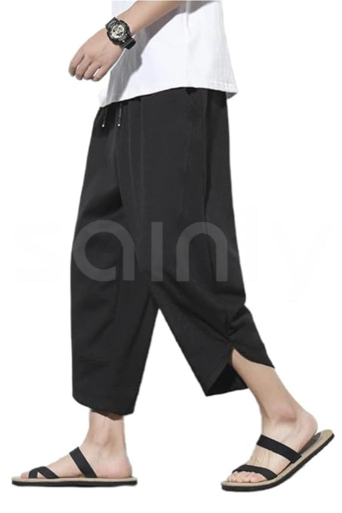 Relaxed fit linen pant for travel and daily wear-side