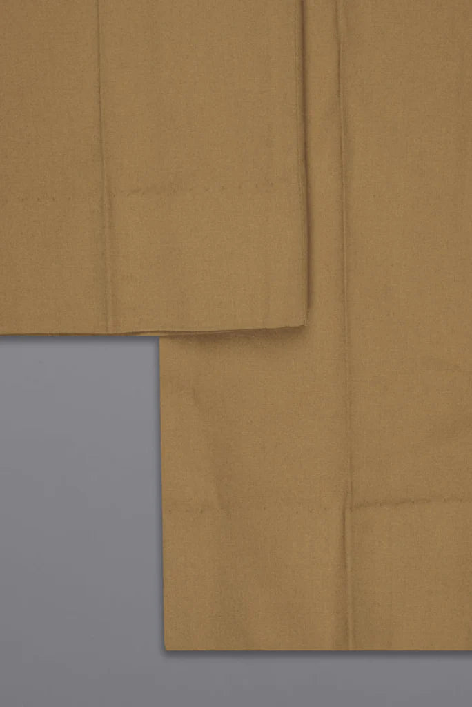 Men Solid Brown Pants