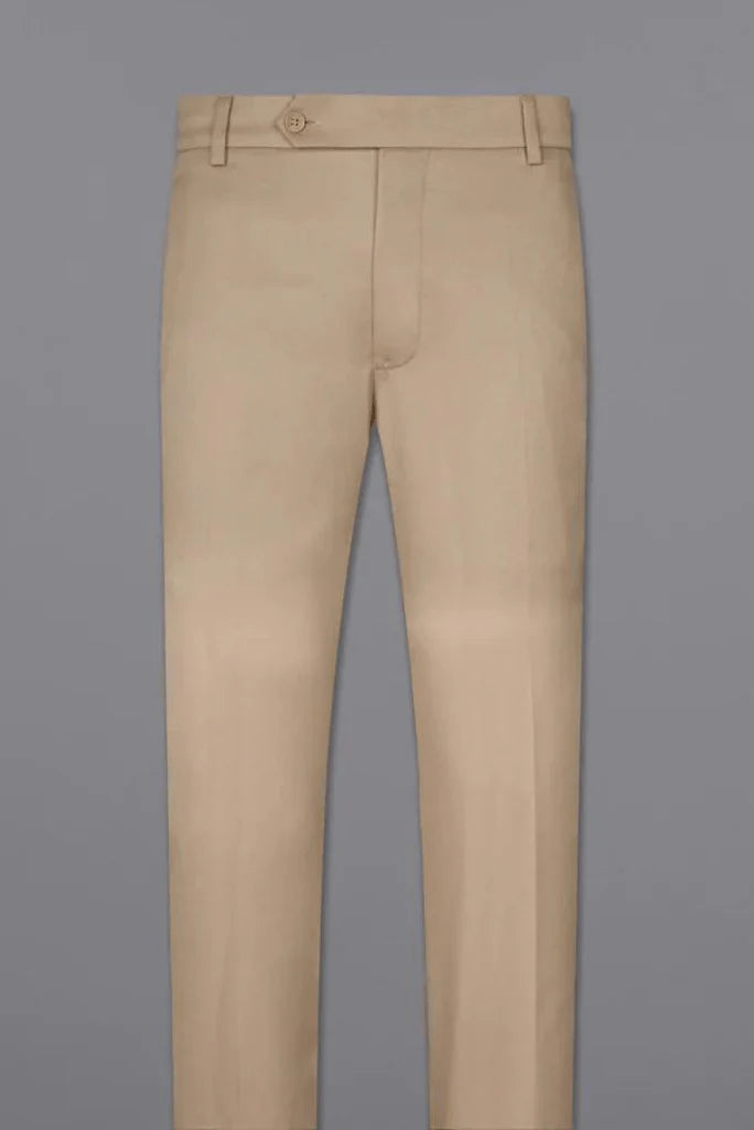 Men Brown Pant -Front