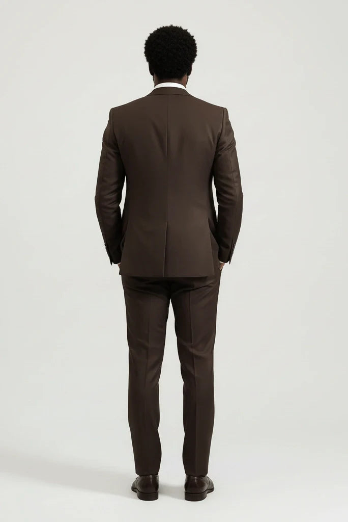 Men stylish suit for business wear-back
