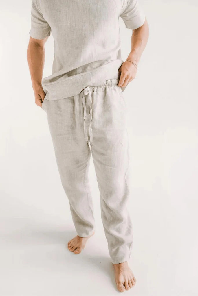 Men lounge pant -front
