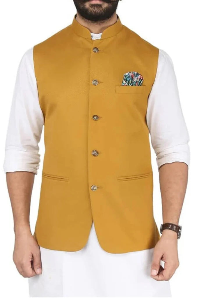 Men nehru modi jacket-Front