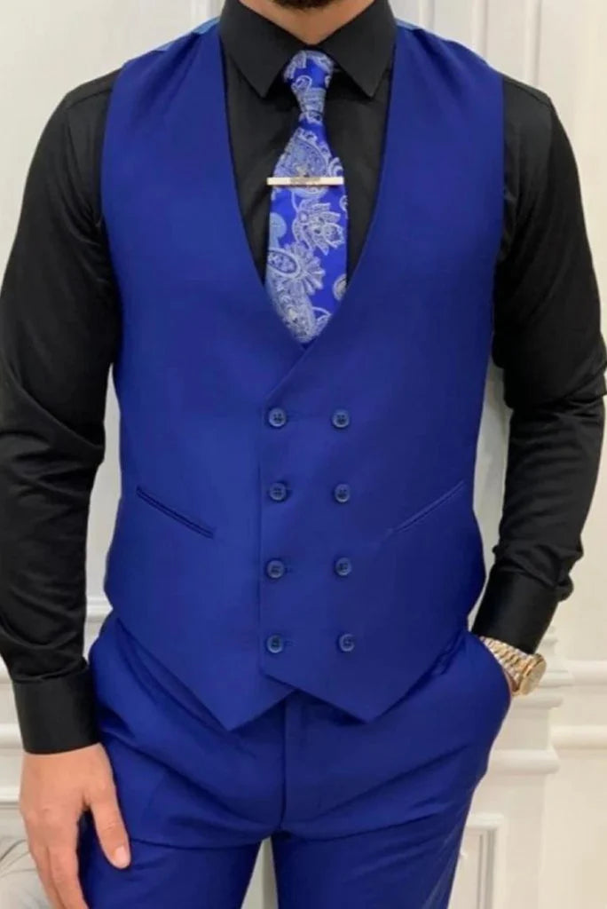 Men designer three piece suit