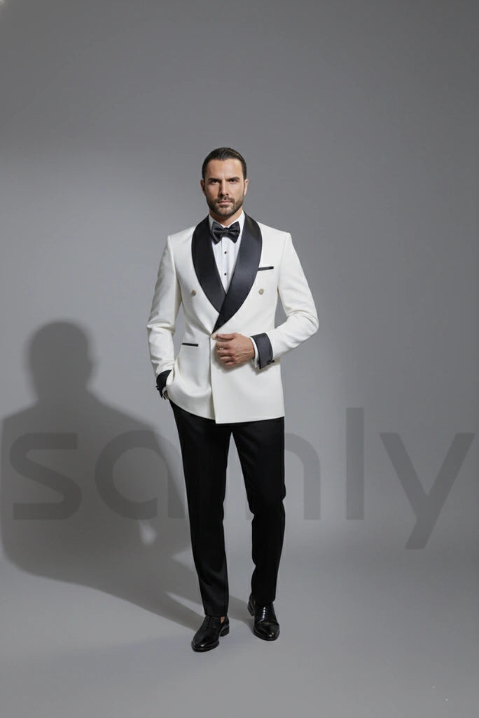 Stylish tuxedo suit for men 