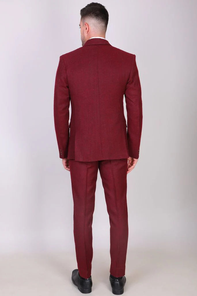 Men winterwear suit-back