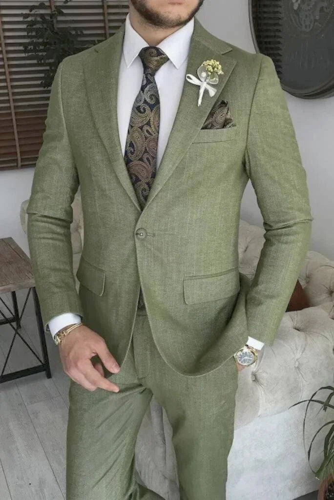 men-green-2-piece-suit-linen-wedding-suit-dinner-suits-sainly