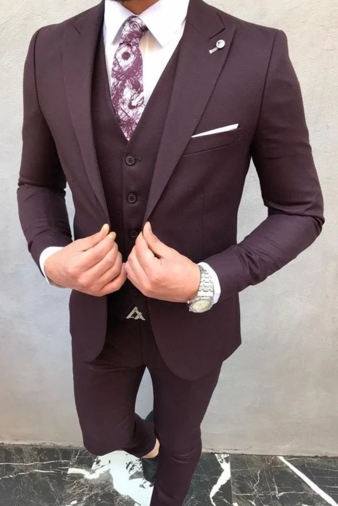 Mens Three Piece Suits