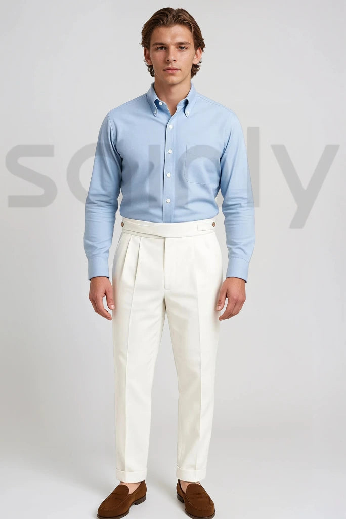 Men Off-White Tailored Pant