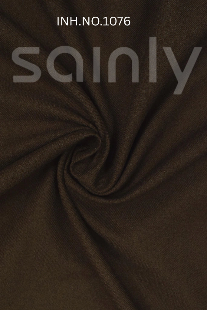 Sainly Brown Tweed Fabric swatches INH.NO.1076