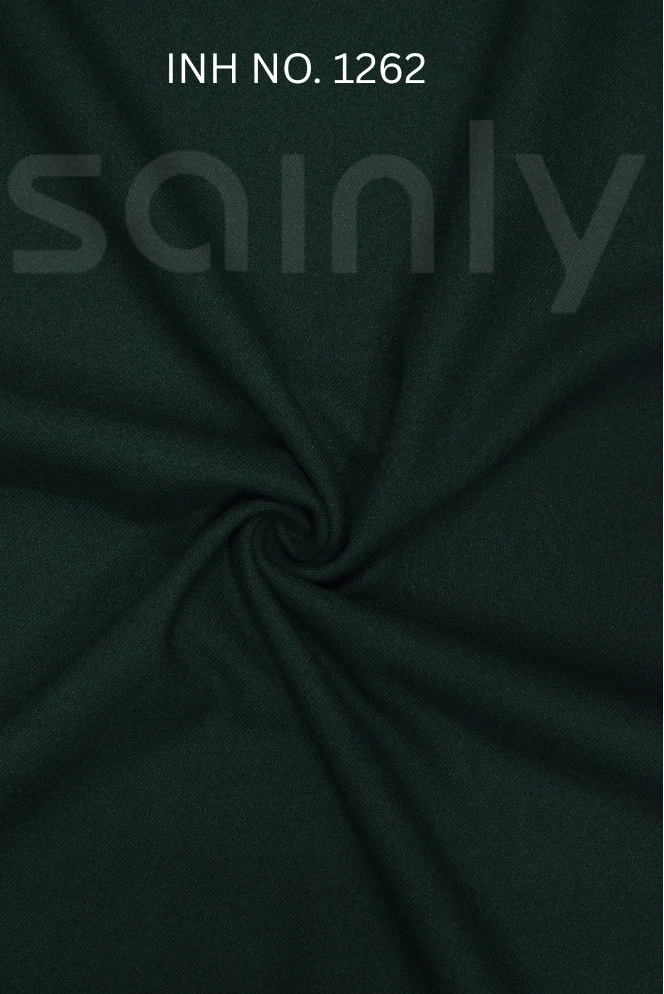 Sainly forest green tweed fabric swatches INH.NO1262