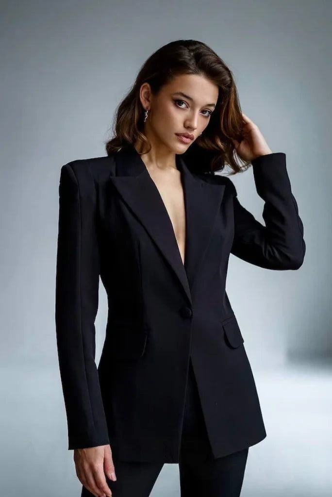 Black suit for women