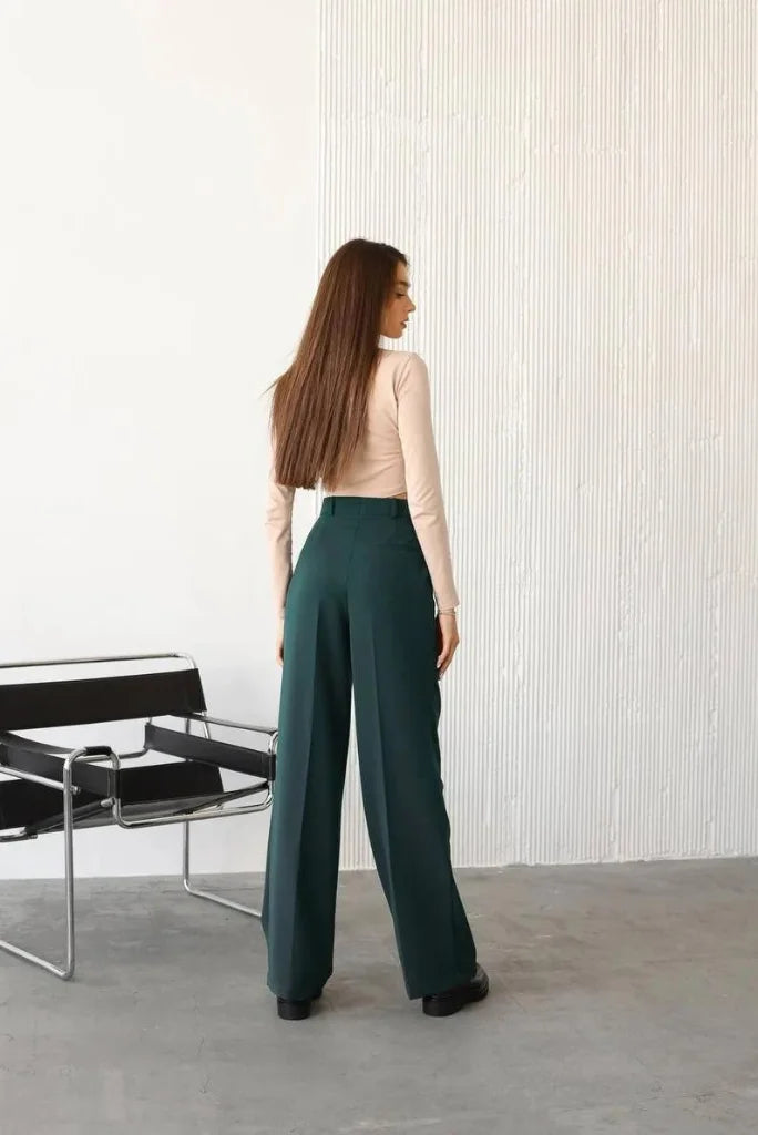 Women stylish suit-back