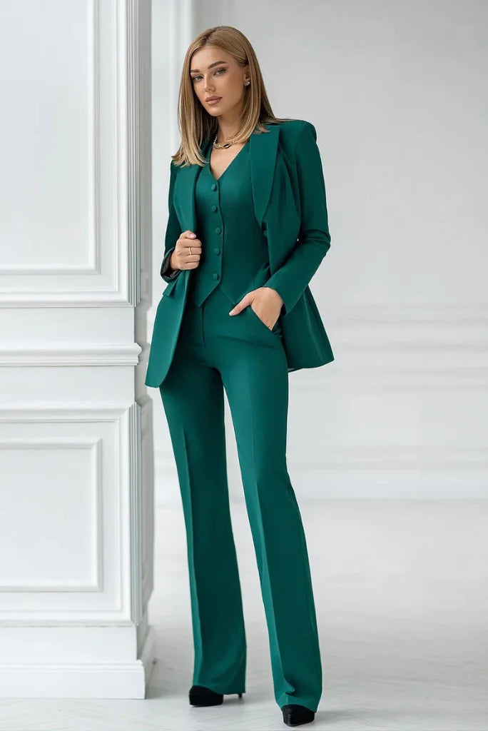 Women 3 piece suit-front