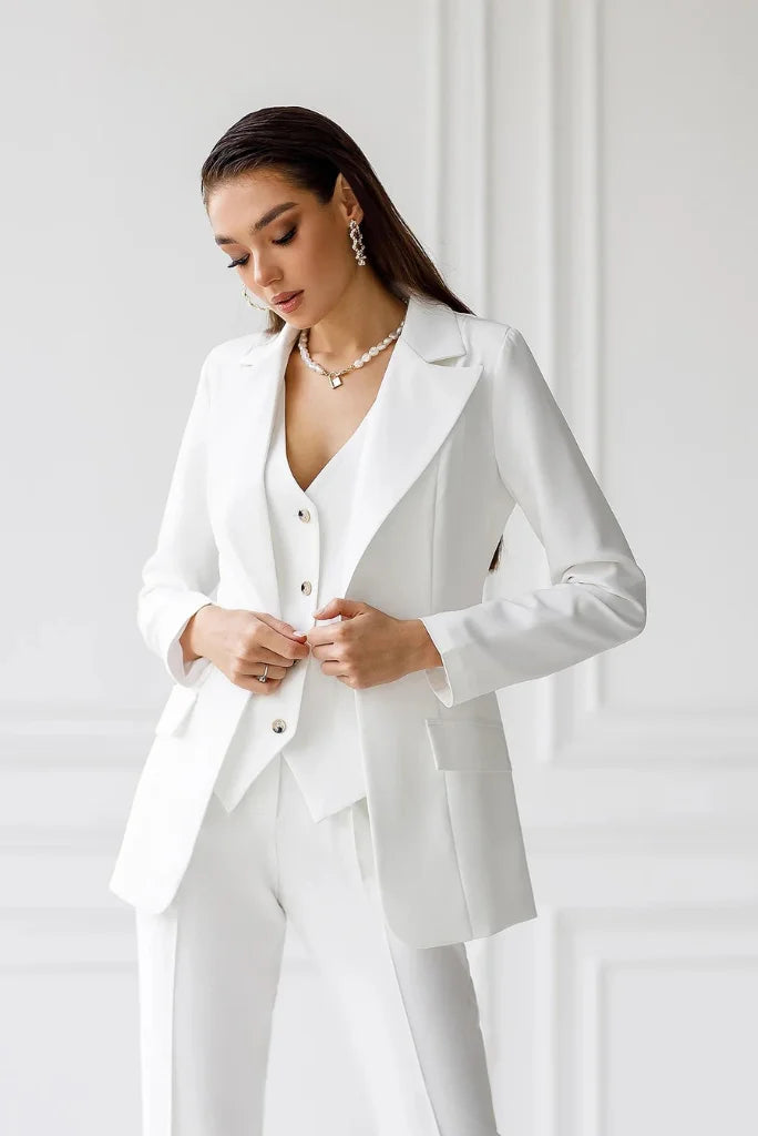 White suit for women
