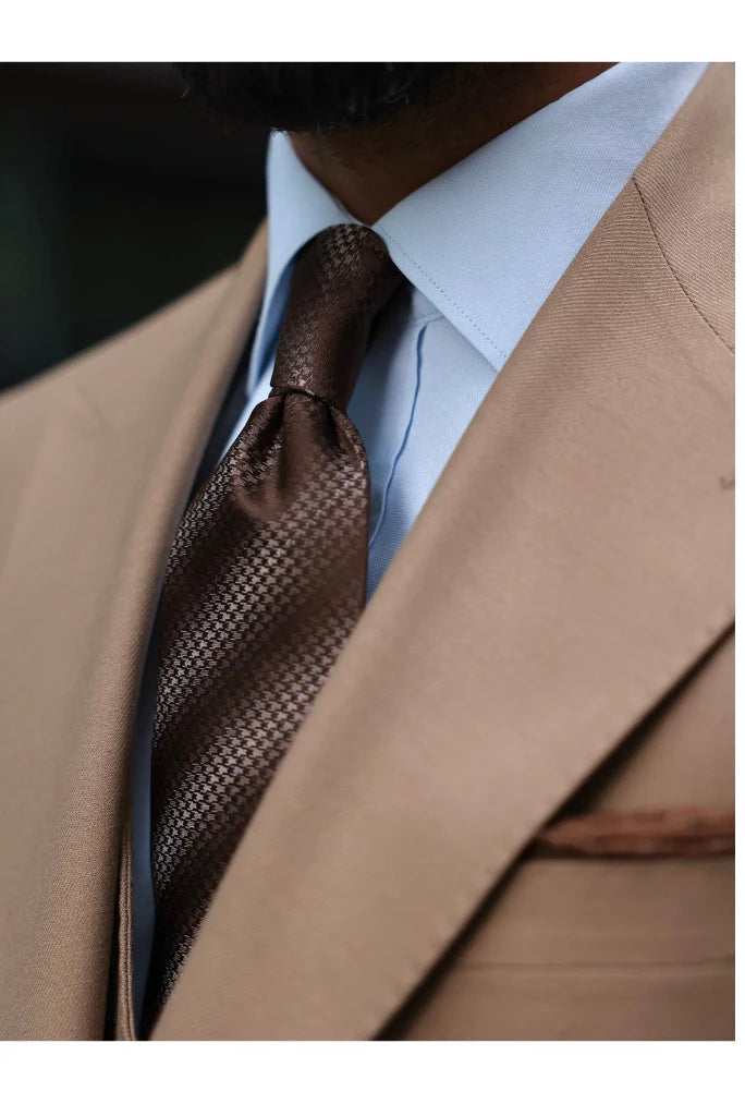 men wedding wear brown luxury-Front