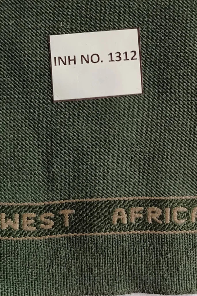 men green wedding wear suit swatches-Front