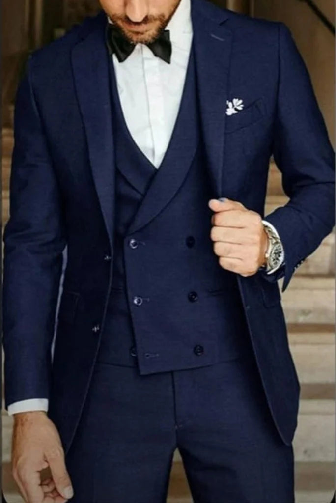 men wedding stylish party wear suit-Front