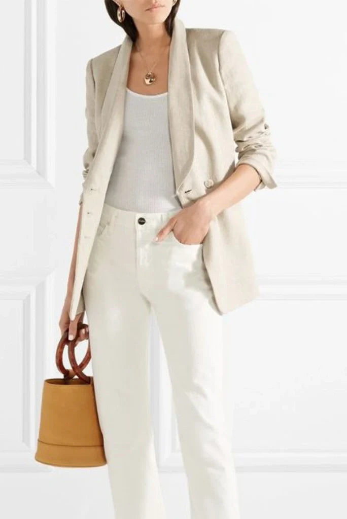 womenoffwhitelinenblazer_-Front